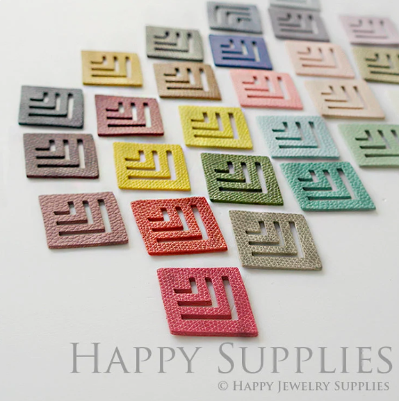 Leather Earrings, Faux Leather Earring, Faux Leather Earrings, Personalized Leather Jewelry, Faux Leather Sheets for Earring (FAU09)