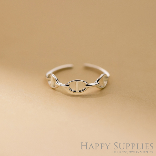 Silver Ring, Sterling Silver Ring,adjustable rings, Disconnected Rings,Wedding Ring, Dress Ring, Lady Ring, Dome Ring, Band Rings (RR069)