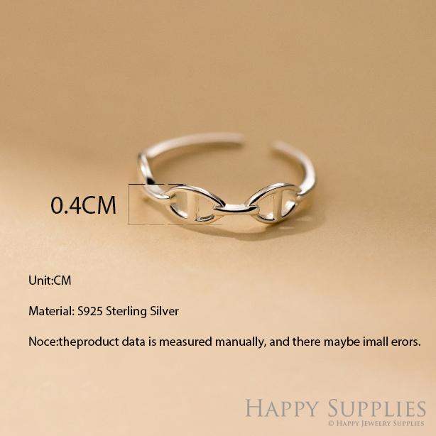 Silver Ring, Sterling Silver Ring,adjustable rings, Disconnected Rings,Wedding Ring, Dress Ring, Lady Ring, Dome Ring, Band Rings (RR069)