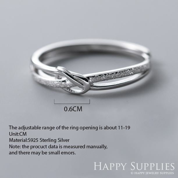 Silver Ring, Sterling Silver Ring,adjustable rings, Disconnected Rings,Wedding Ring, Dress Ring, Lady Ring, Dome Ring, Band Rings (RR074)