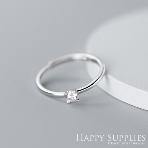 Silver Ring, Sterling Silver Ring,adjustable rings, Disconnected Rings,Wedding Ring, Dress Ring, Lady Ring, Dome Ring, Band Rings (RR077)