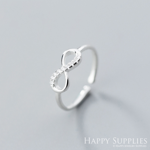 Silver Ring, Sterling Silver Ring,adjustable rings, Disconnected Rings,Wedding Ring, Dress Ring, Lady Ring, Dome Ring, Band Rings (RR078)