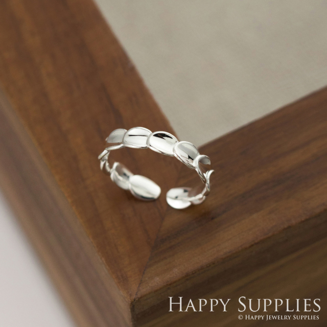 Silver Ring, Sterling Silver Ring,adjustable rings, Disconnected Rings,Wedding Ring, Dress Ring, Lady Ring, Dome Ring, Band Rings (RR079)