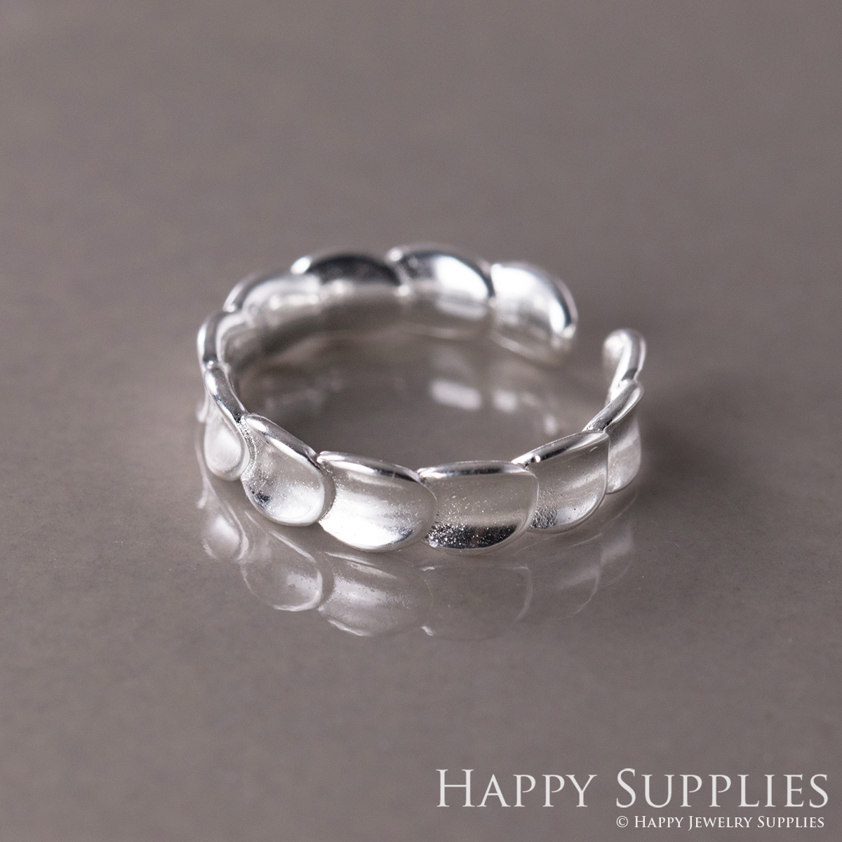 Silver Ring, Sterling Silver Ring,adjustable rings, Disconnected Rings,Wedding Ring, Dress Ring, Lady Ring, Dome Ring, Band Rings (RR079)