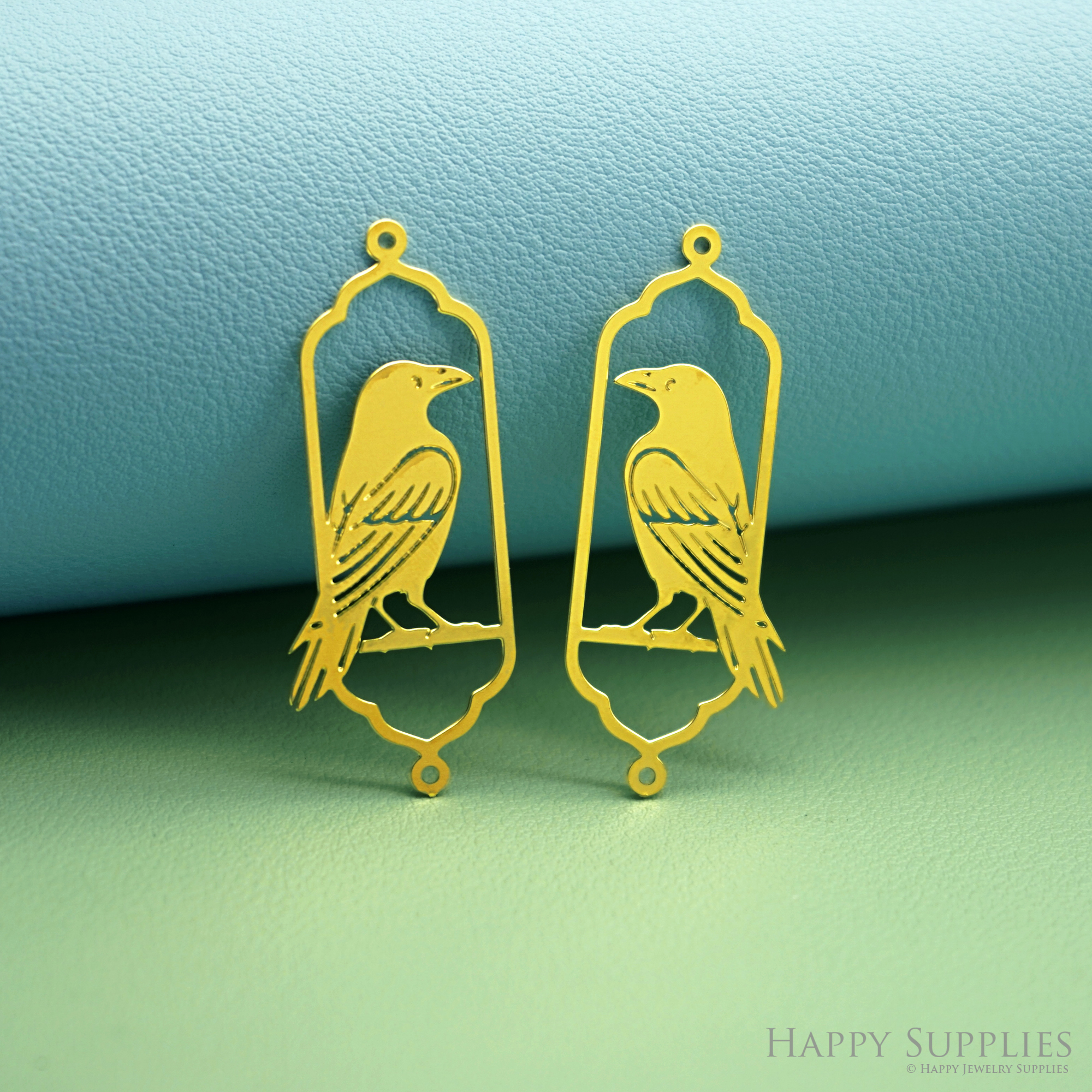 2pcs Stainless Steel Jewelry Charms, Raw Brass Charms, Bird Charms, Earrings Findings, Stainless Steel Silver Jewelry Pendants, Brass Jewelry Findings, Stainless Steel Pendants Jewelry Wholesale (D2994)