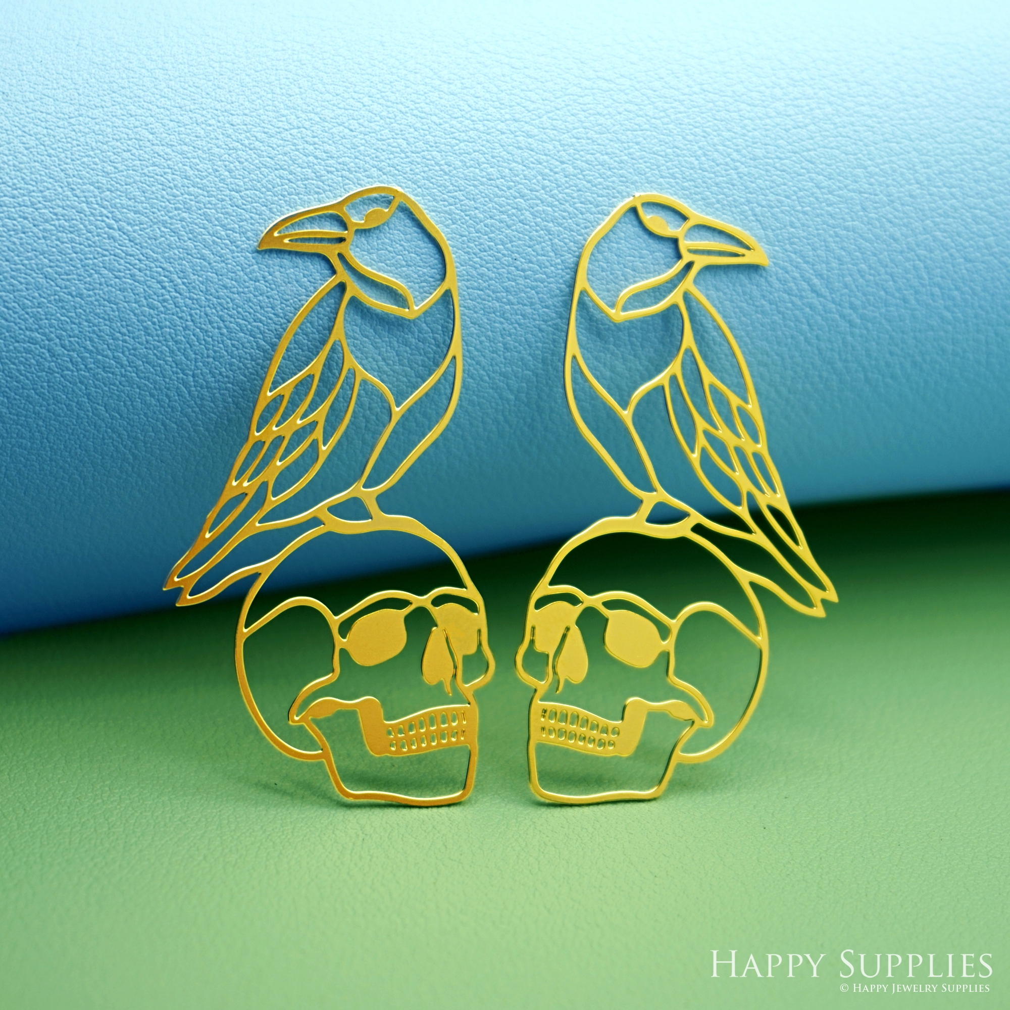 2pcs Big Stainless Steel Jewelry Charms, Raw Brass Charms, Halloween Skull Charms, Earrings Findings, Stainless Steel Silver Jewelry Pendants, Brass Jewelry Findings, Stainless Steel Pendants Jewelry Wholesale (D2986)