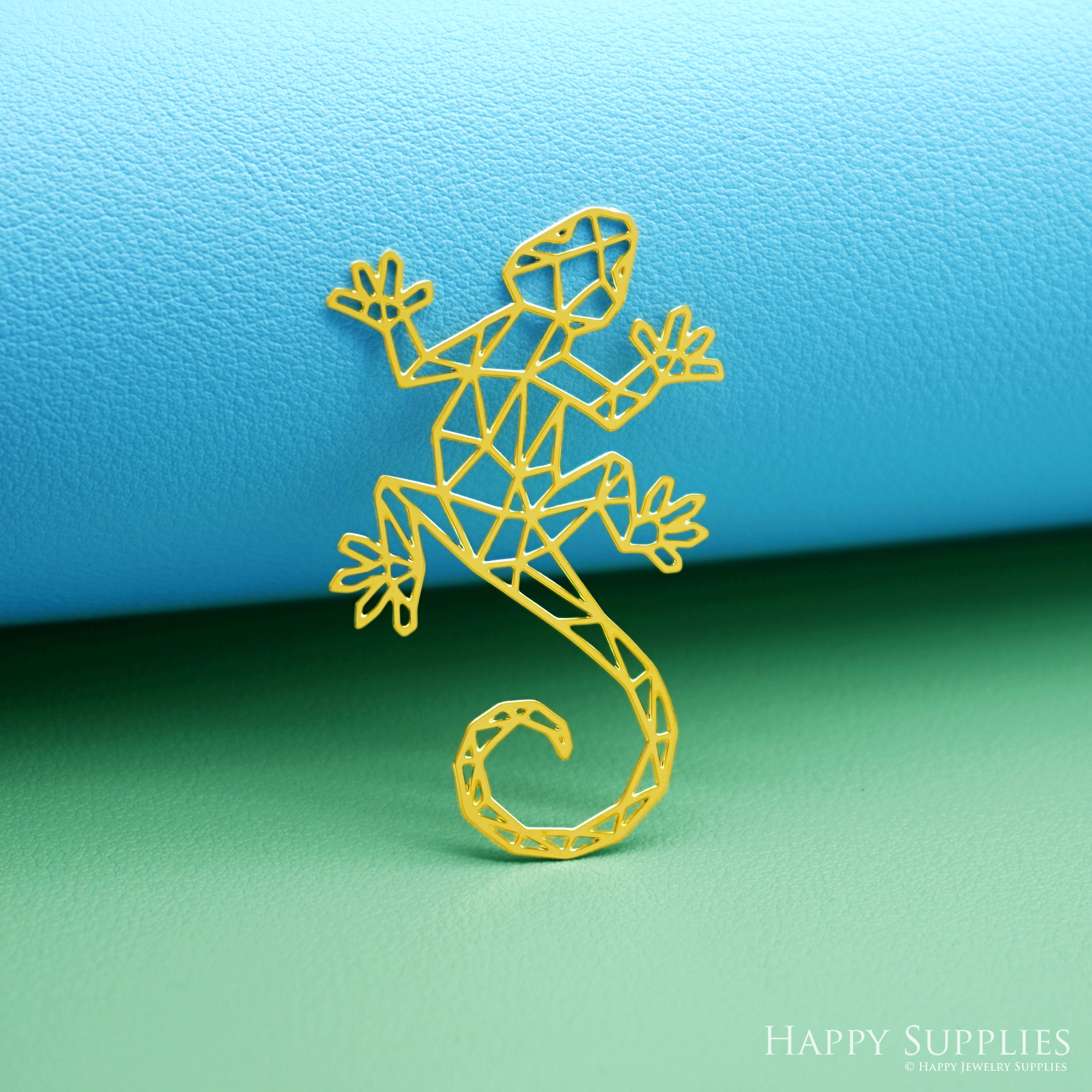 2pcs Stainless Steel Jewelry Charms, Raw Brass Charms, Gecko Charms, Earrings Findings, Stainless Steel Silver Jewelry Pendants, Brass Jewelry Findings, Stainless Steel Pendants Jewelry Wholesale (D3013)