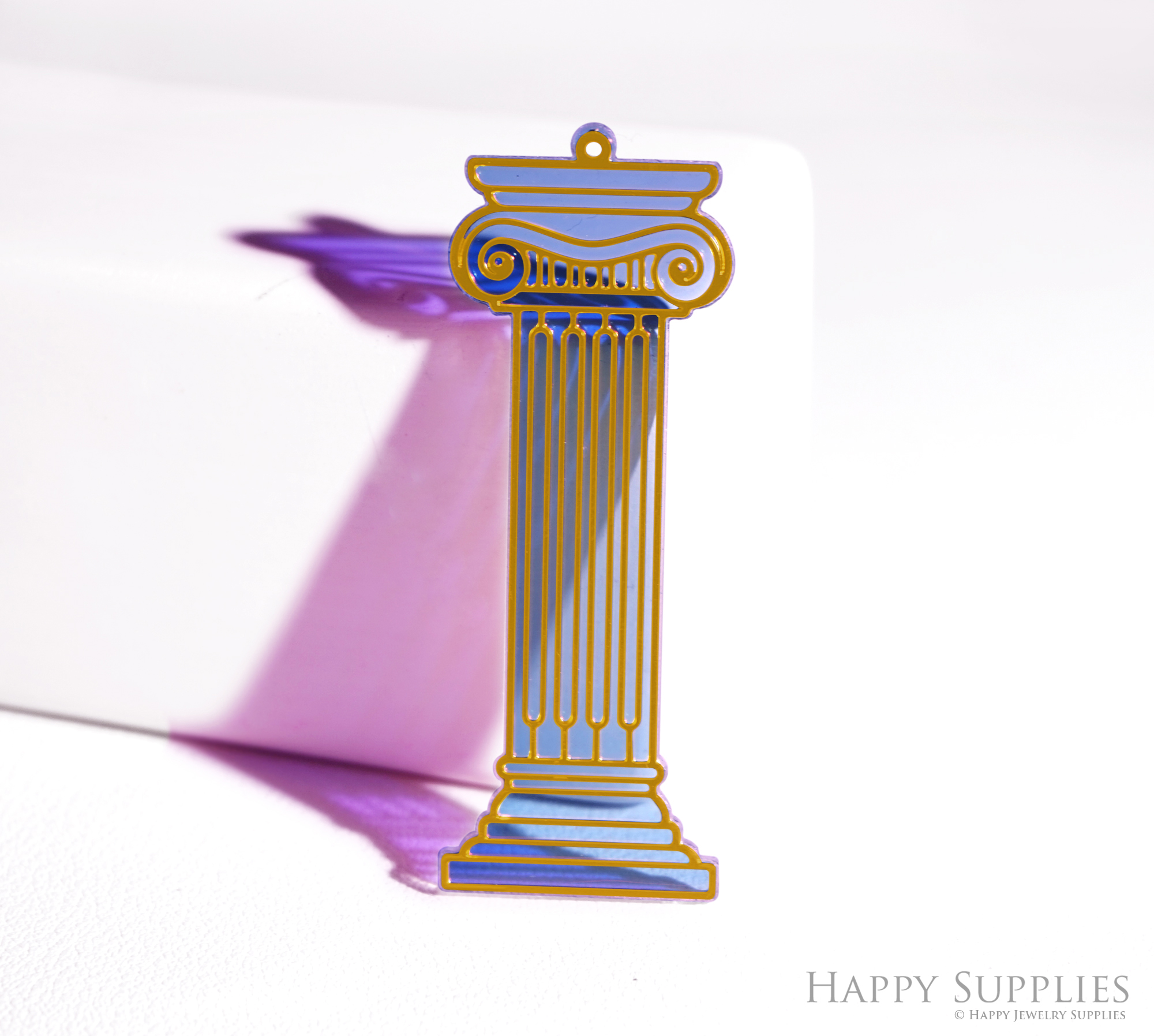 2pcs Rainbow Buildings Charm, Brass Prism Charm, Iridescent Architectural Pendant, Eiffel Tower Connector, the Leaning Tower of Pisa Charms, Colosseum Charms, marble pillar chams, DIY Jewelry Making Supplie (Q081)