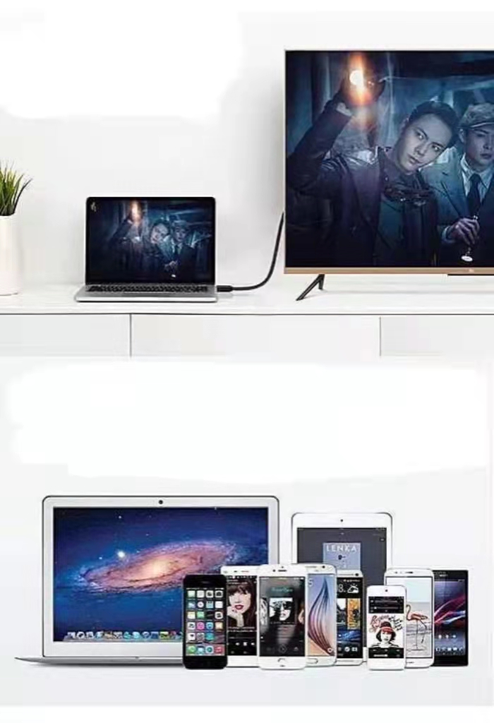 El mismo dispositivo de pantalla G2 TV de proyección de teléfono móvil