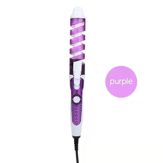 Rizador de pelo profesional mágico, rodillo eléctrico para rizar el cabello, espiral de cerámica