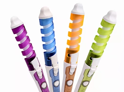 Rizador de pelo profesional mágico, rodillo eléctrico para rizar el cabello, espiral de cerámica