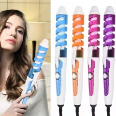 Rizador de pelo profesional mágico, rodillo eléctrico para rizar el cabello, espiral de cerámica