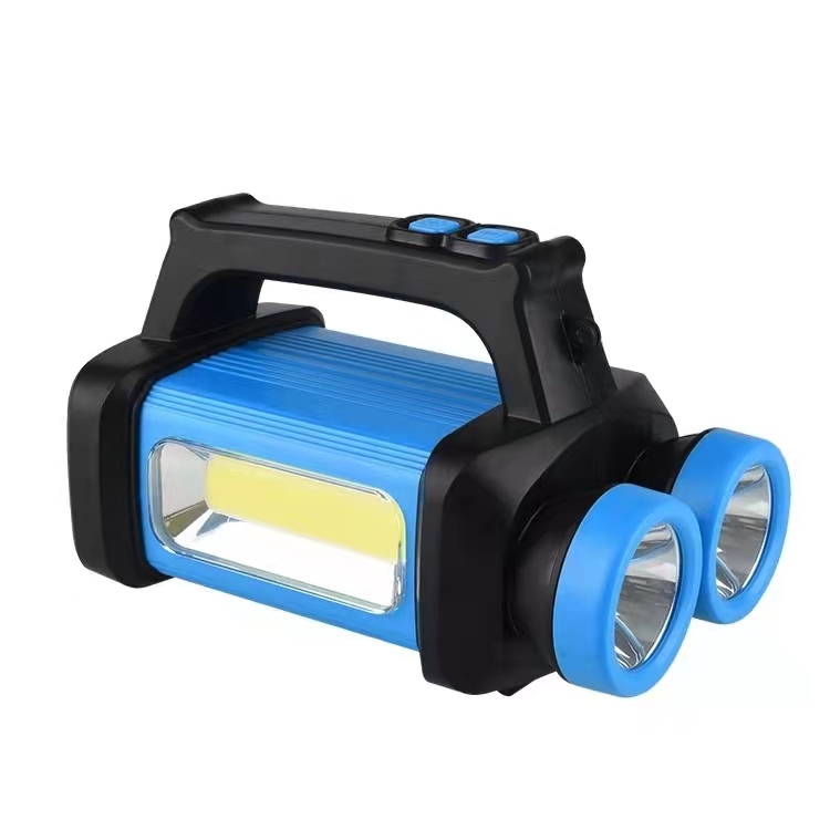 Luz portátil de emergencia multifunción para exteriores, linterna de luz fuerte