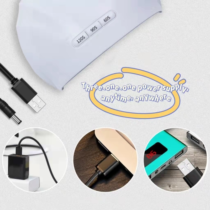 z6, lámpara de uñas de gel de carcasa UV 12LED