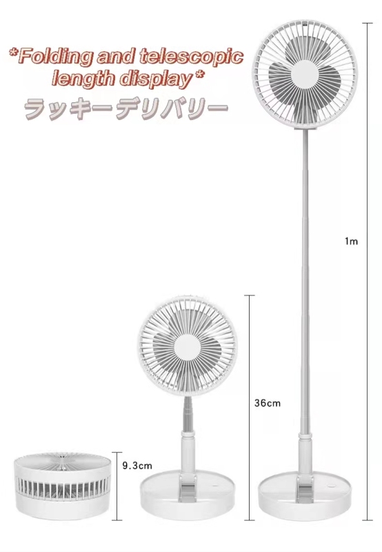 ventilador plegable retráctil