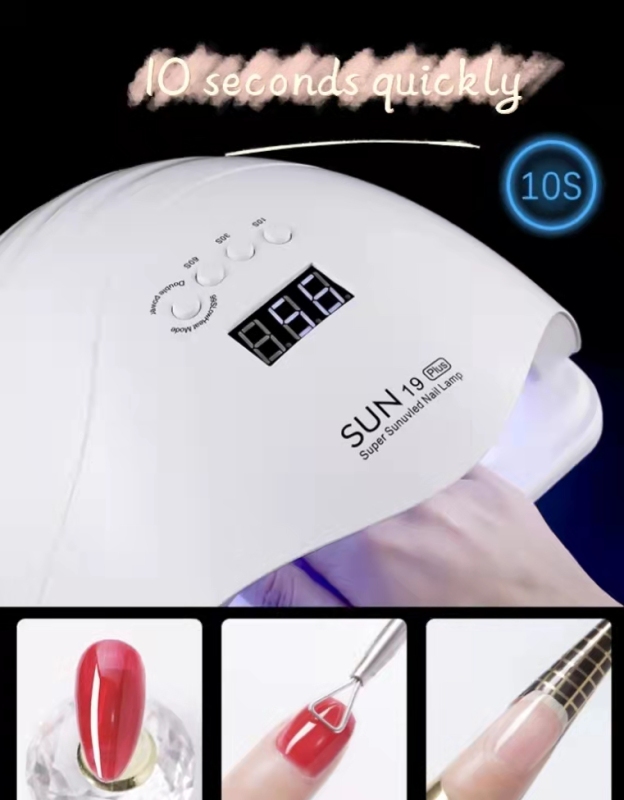 Lámpara de fototerapia SUN 19 54W Nail Art