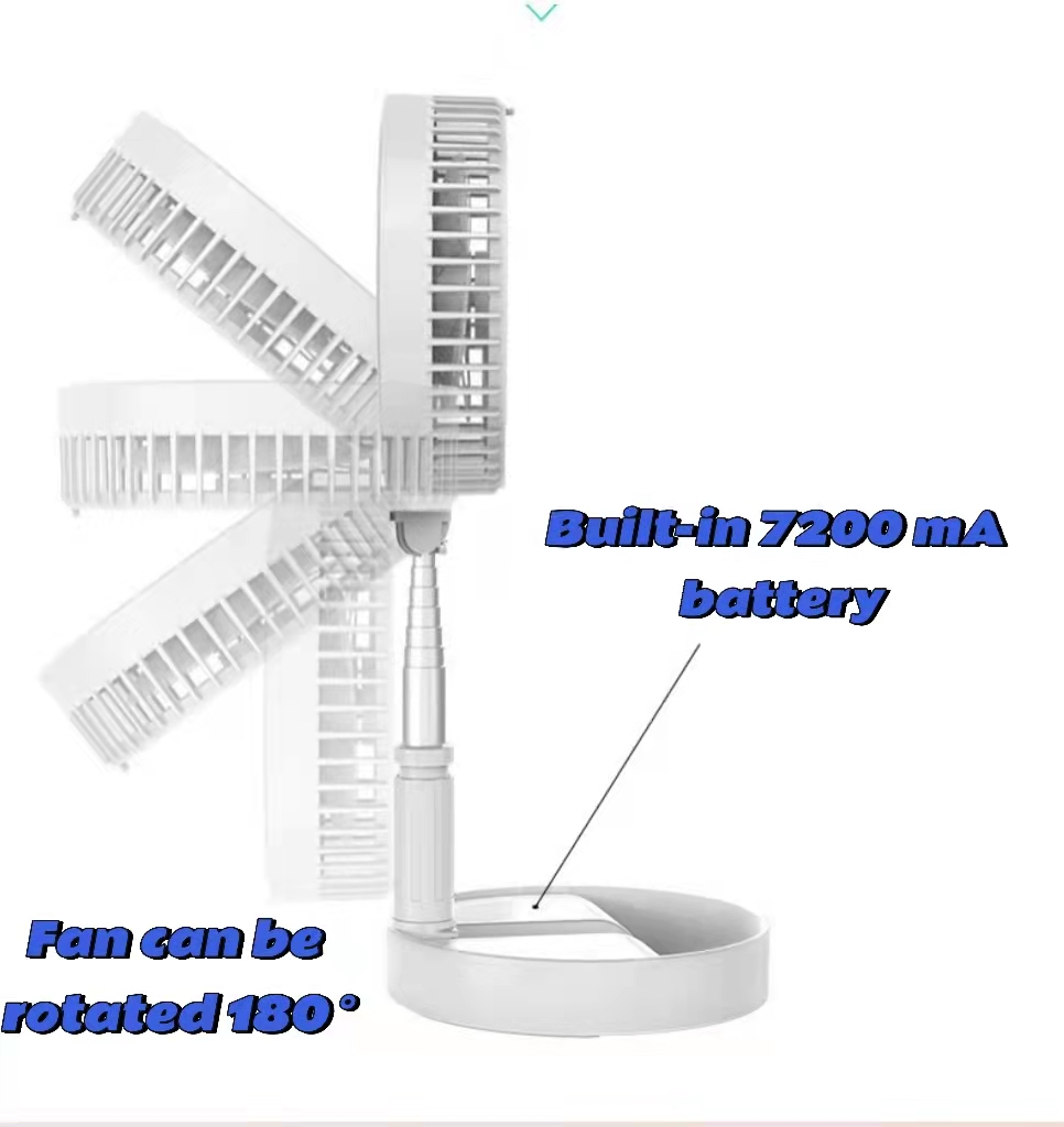 ventilador plegable retráctil