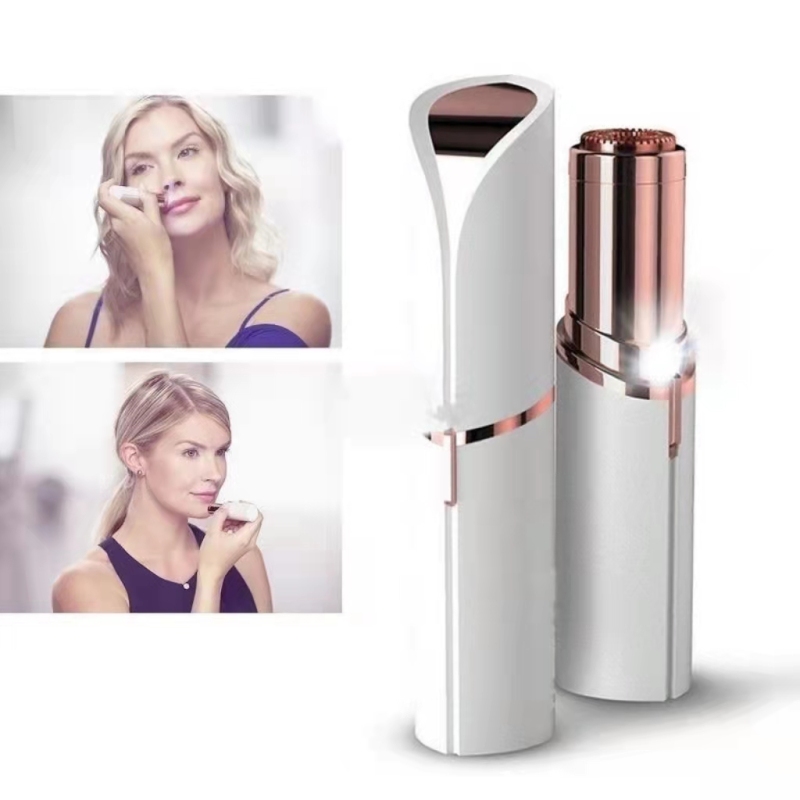 Cera de afeitar eléctrica para afeitadora de lápiz labial para damas