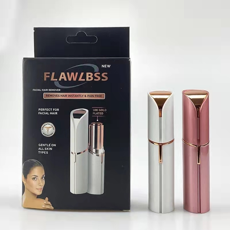 Cera de afeitar eléctrica para afeitadora de lápiz labial para damas