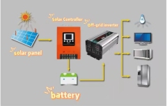 Rialaitheoir muirear gréine 100A 12v/24V/48V ilfheidhm rialtóir mppt aitheantais uathoibríoch cliste