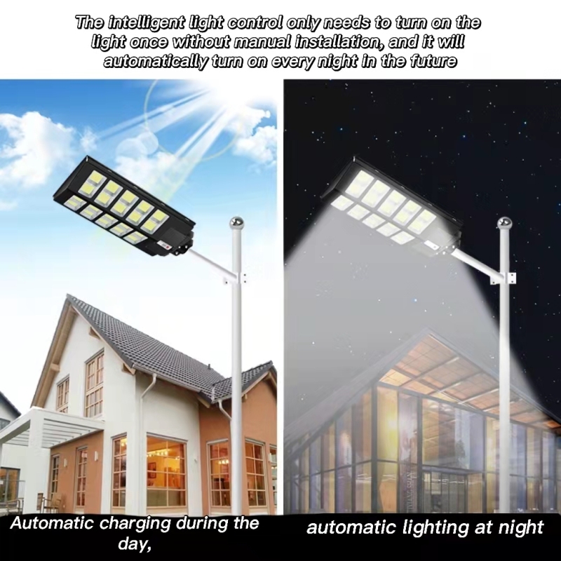 600w integrated solar street light control