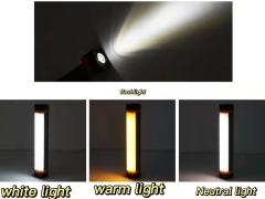Portable emergency LED charging light tube truck box adsorption handheld USB flashlight fluorescent lamp