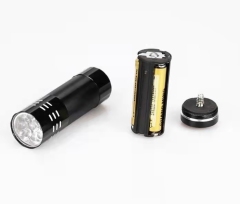 Linterna de luz fuerte de 9 luces para el hogar