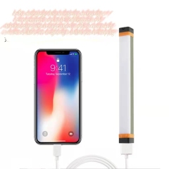 Portable emergency LED charging light tube truck box adsorption handheld USB flashlight fluorescent lamp