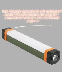 Portable emergency LED charging light tube truck box adsorption handheld USB flashlight fluorescent lamp