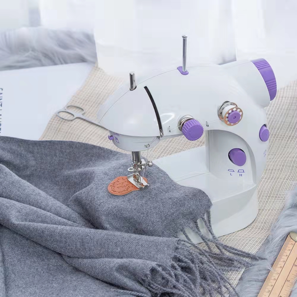 foot-pedal sewing-machine portable two-thread-kit mini house
