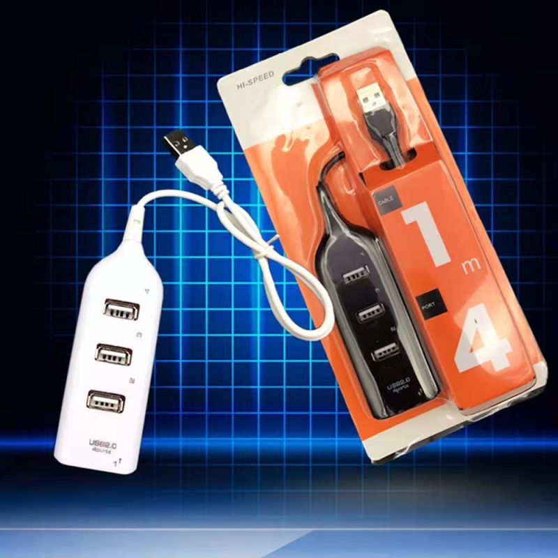 Divisor de cuatro puertos USB