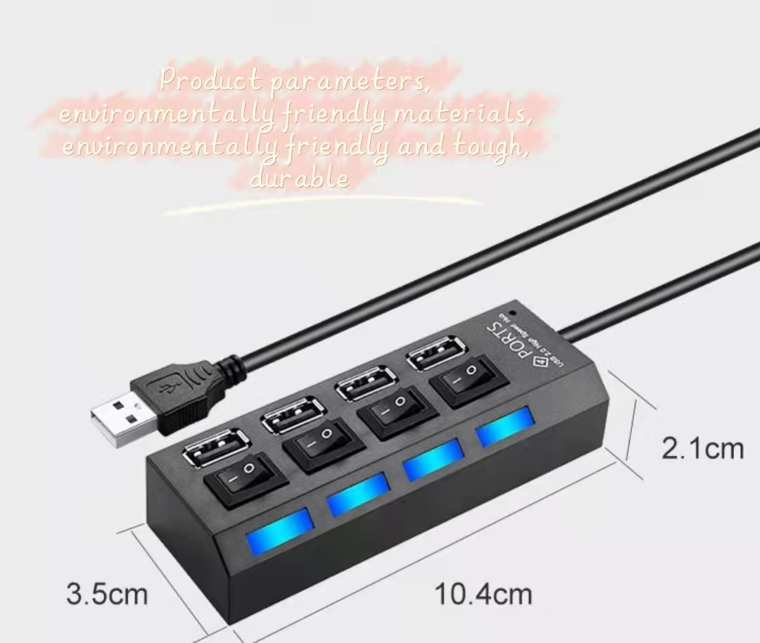 Un punto cuatro expansión USB USB2.0