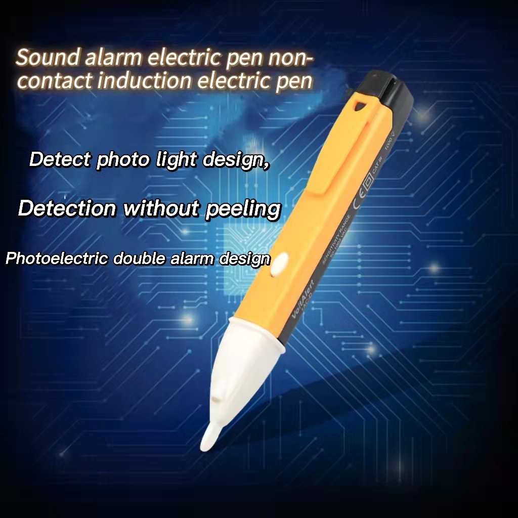 Bolígrafo de prueba eléctrico doméstico con inducción de sonido.