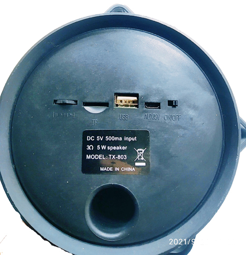 sonido del cilindro
