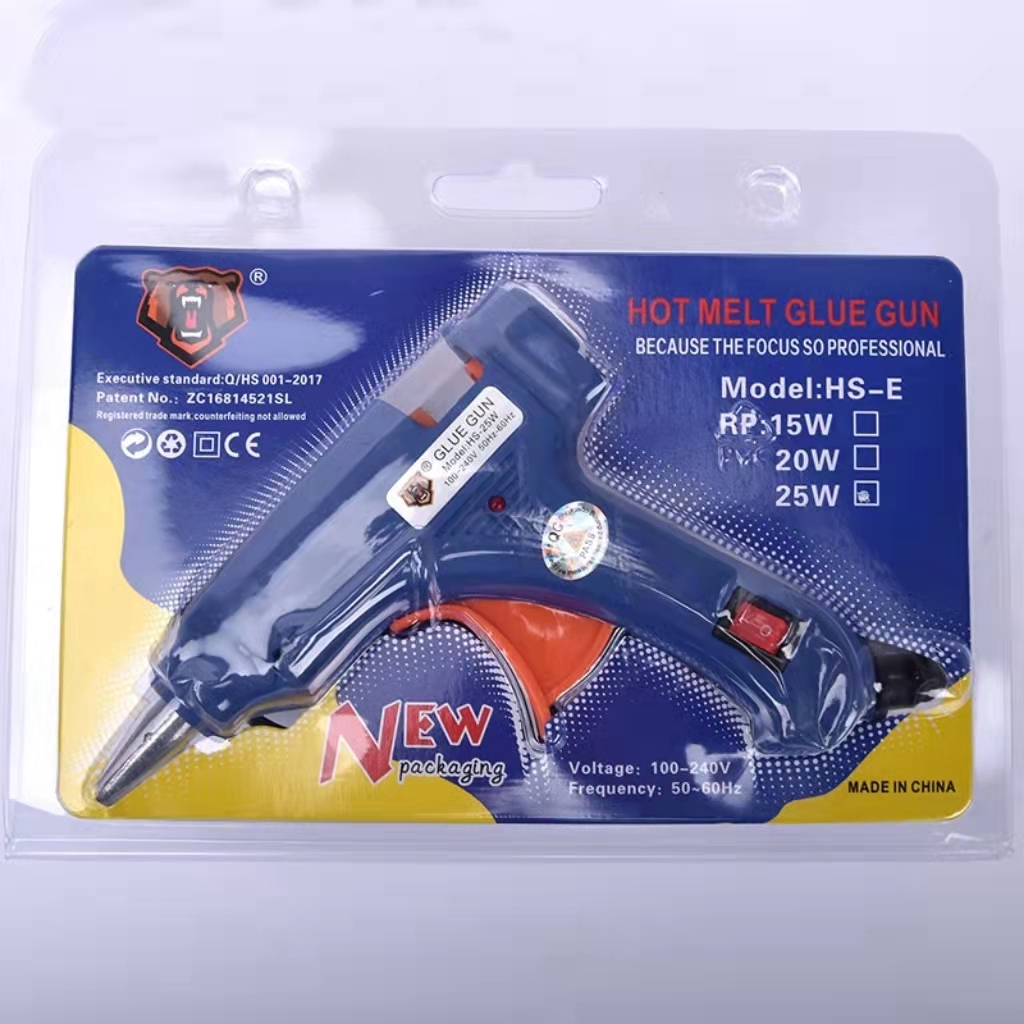 Pistola de pegamento termofusible multifuncional