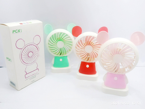 ventilador eléctrico de dibujos animados