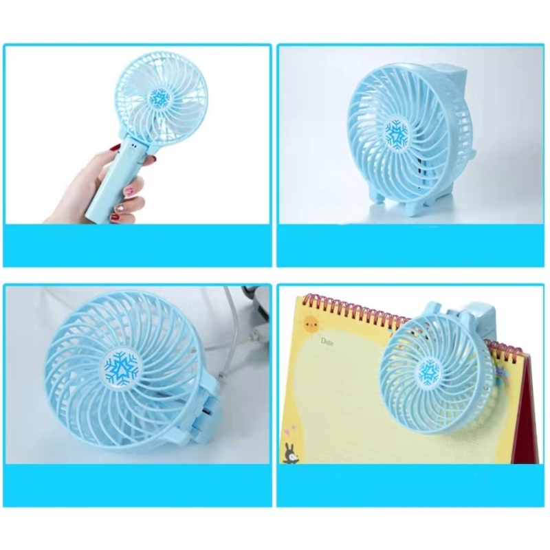 Mini ventilador eléctrico portátil recargable portátil para estudiantes