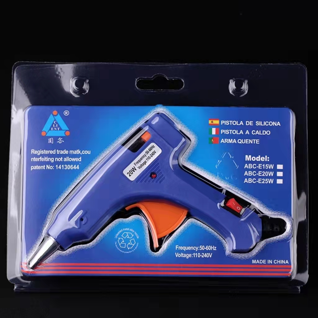 Pistola de pegamento termofusible multifuncional