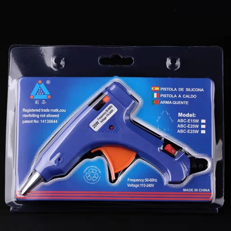 Pistola de pegamento termofusible multifuncional