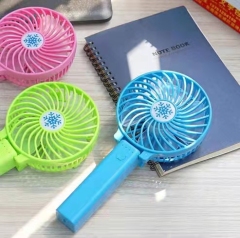 Mini ventilador eléctrico portátil recargable portátil para estudiantes