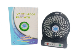 Mini ventilador eléctrico portátil recargable portátil para estudiantes