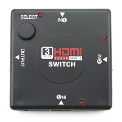 El conmutador HDMI admite conmutación HD 1080p 3 en 1 salida