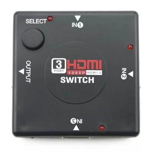 El conmutador HDMI admite conmutación HD 1080p 3 en 1 salida