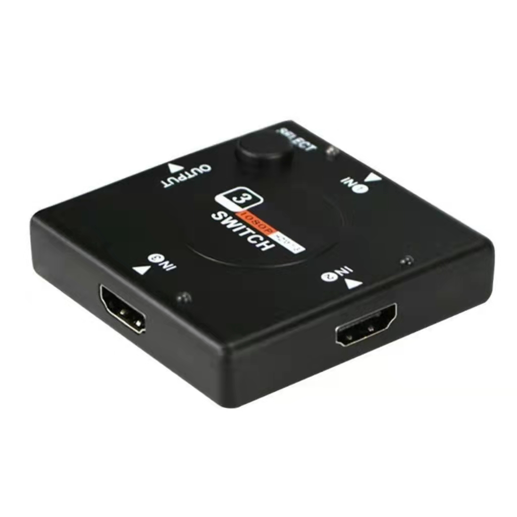 El conmutador HDMI admite conmutación HD 1080p 3 en 1 salida