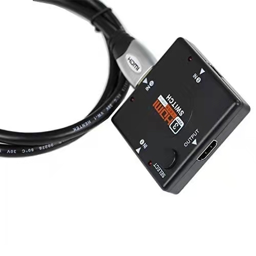 El conmutador HDMI admite conmutación HD 1080p 3 en 1 salida