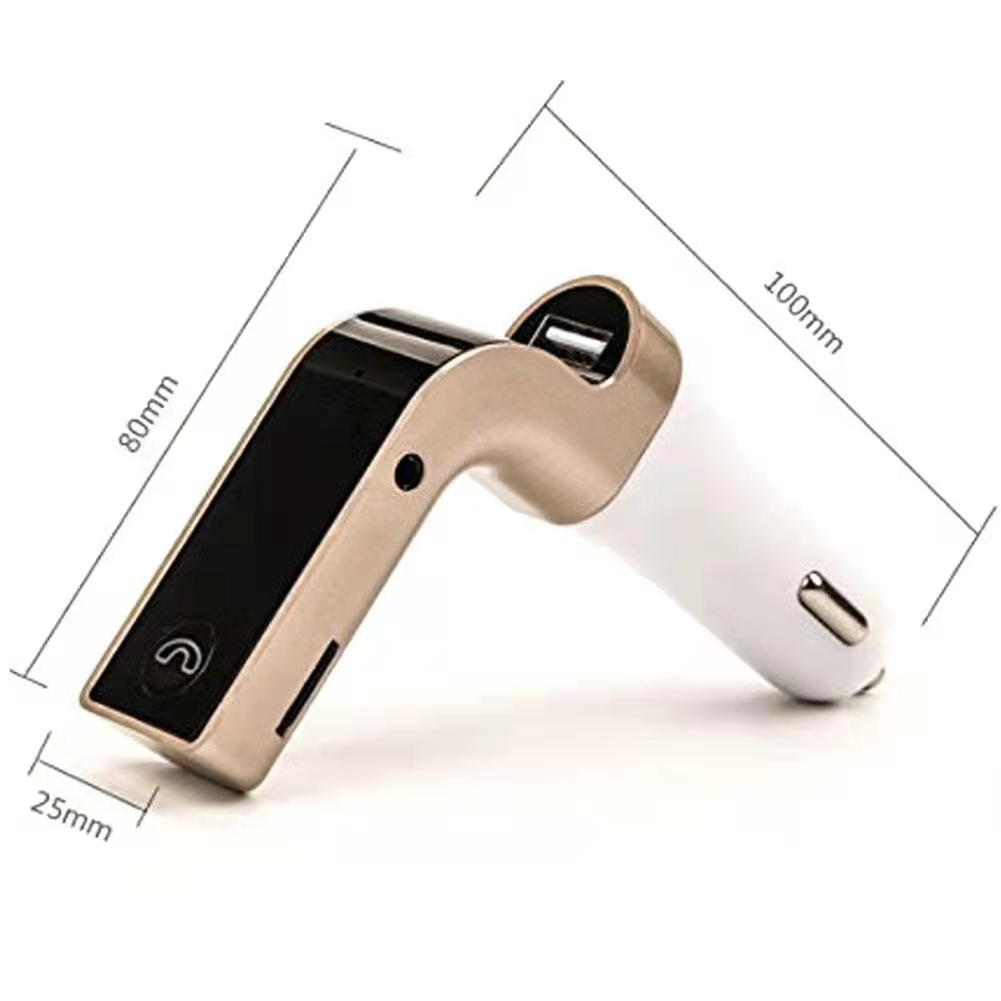 NUEVO 1PC CAR KIT BLUETOOTH MANOS LIBRES TRANSMISOR FM