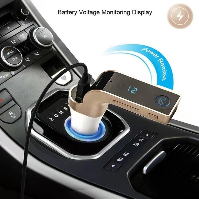 NUEVO 1PC CAR KIT BLUETOOTH MANOS LIBRES TRANSMISOR FM