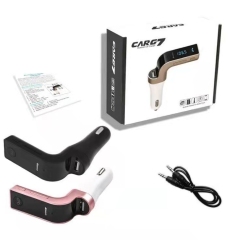 NUEVO 1PC CAR KIT BLUETOOTH MANOS LIBRES TRANSMISOR FM