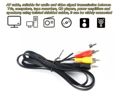 AV cable one-to-three