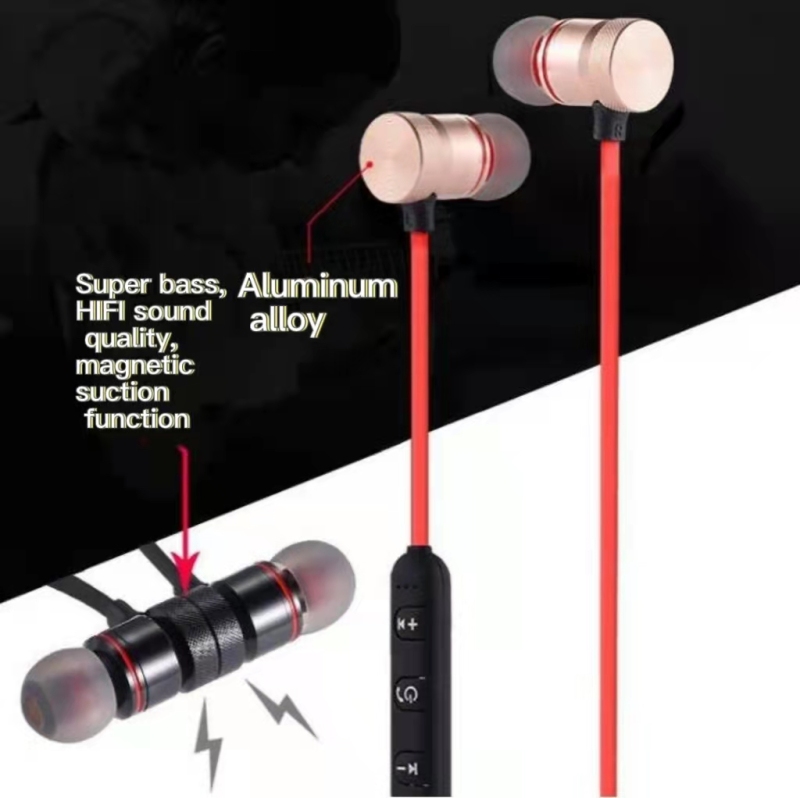 Auriculares deportivos bluetooth magnéticos